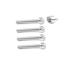 VOSANTU - Tornillos M6 de acero inoxidable 304 con bloqueo antirrobo de 70 mm, kit de herramientas de seguridad para toldo de bicicleta de montaña, accesorios de coche para la seguridad de barra de