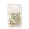 "Honbay 100PCS 6x10mm Crystal AB Flat Back Rhinestones Super Shiny