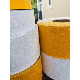 FOL Pavement Marking Tape - White or Yellow - Aluminum Conformable Self Adhesive