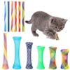 Tsangbaby 60 Pcs Random Cat Spring Kitten Tubes Interactive Chinese