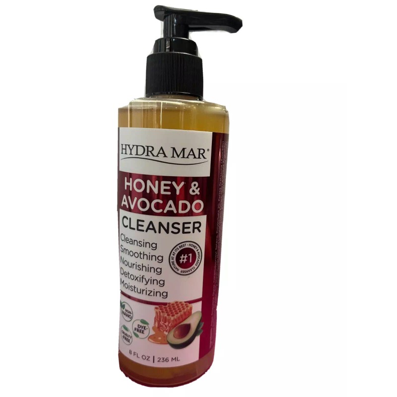 HYDRA MAR HONEY&AVOCADO CLEANSER CLEANSING SMOOTHING NOURISHING DETOXIFYING8FL