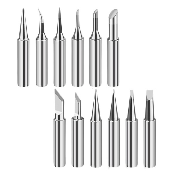 GUTERTOP Pack of 12 Soldering Iron Tips, 900 m Soldering