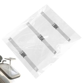 FUOYLOO Protector de Unidad Dental Cojín para Pies Transparente, Funda Lavable para Sillón Dental, Accesorio para Clínicas y Dentistas