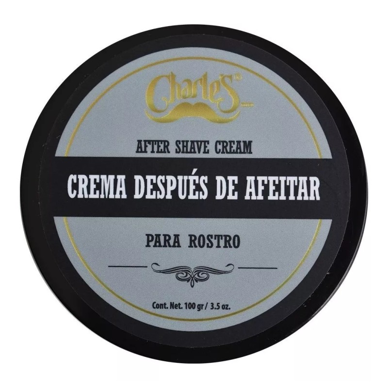 Charle's Crema Después De Afeitar Hidrata La Piel