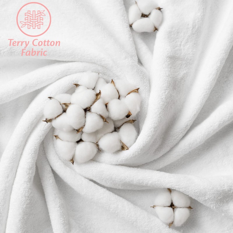 Mattress Protector, 160 x 200 cm, Waterproof Mattress Topper, Fitted