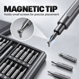 63-in-1 Precision Screwdriver Set for Electronics Repair –Torx Tool Kit for SmartPhones, Watches & Cameras