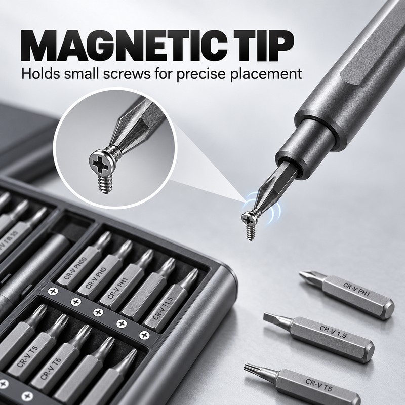 63-in-1 Precision Screwdriver Set for Electronics Repair –Torx Tool Kit