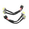 aqxreight Headlight Splitter Wire Male H4 9003 to 9005 9006