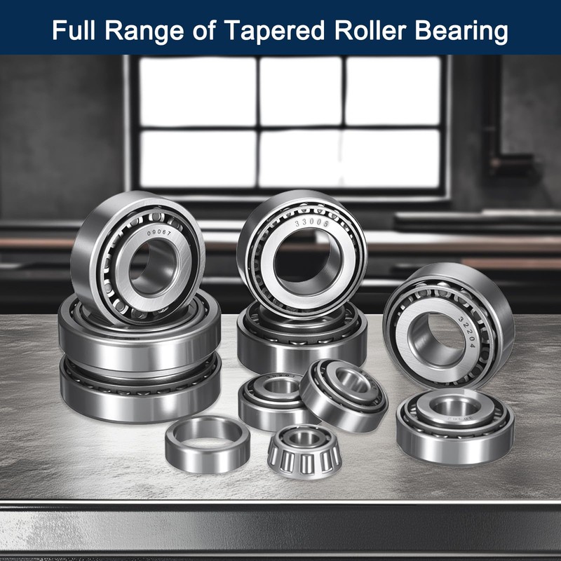 HIPicco 2 Pack 30212 Tapered Roller Bearing Cone and Cup
