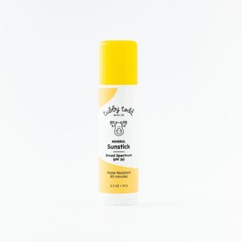 Tubby Todd SPF 30 Mineral Sunscreen Stick - Baby, Toddler and Kids - Zinc Oxide, Pediatrician tested, Dermatologist tested, hypoallergenic and safe for sensitive skin; No gluten, dairy, SLS/SLES, or Parabens. Water Resistant 80 minutes - Option: 2 pk