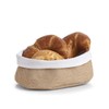 Zeller 25632 Storage Basket Jute Cotton Approx. 22 x 15