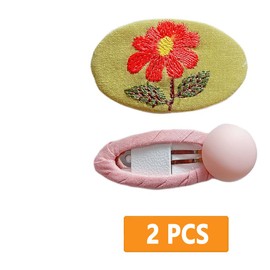 Traziewell Hair Clip Small Hair Clips Set Flower Hair Clips Women's Hair Clips Girls Cute Hair Accessories Snap Hair Clips Mini Hair Pins for Women Hair Clip Women's Small Thin Hair 1607