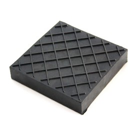 Rubber Pad for Car Jack Lifting Platforms Rubber Block Pad Buffer (80 x 80 x 20 mm)