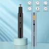 Electric Nose Hair Trimmer Aluminum Tube Body Arched Cutter Head