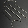 Glamified Pack of 7 Hand Repair Upholstery Sewing Needles Kit