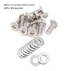 QLXHBOT Vesa Screws M4x12mm, 20 Pcs TV Screws,20 Pcs M4