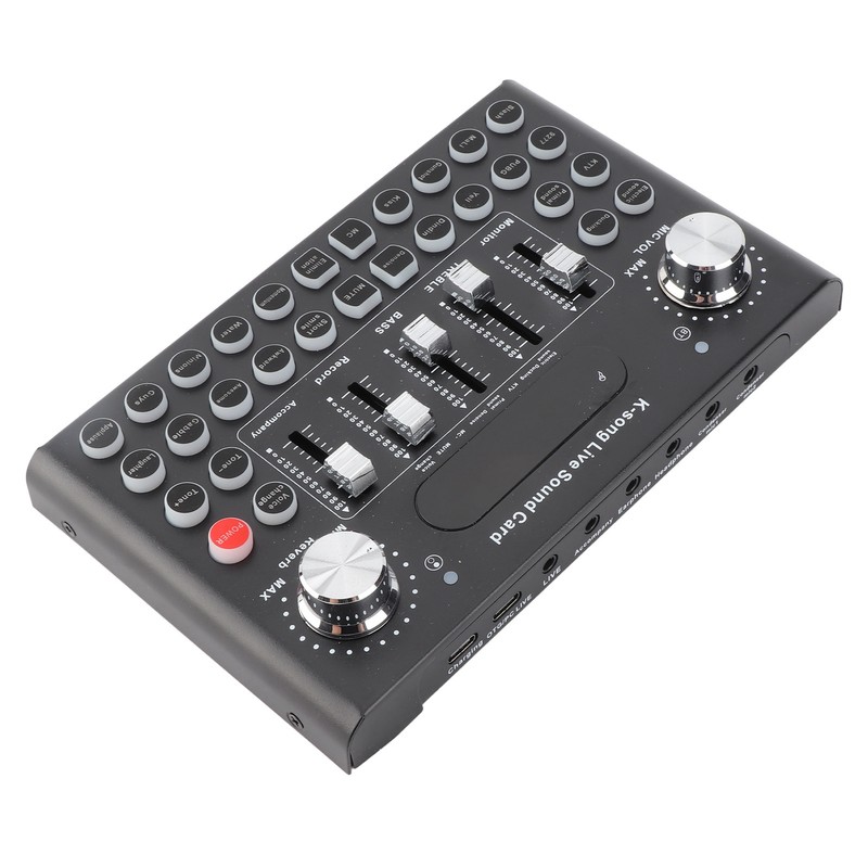 Sound Mixer Compact 820mah 18pcs Special Effect Buttons 5pcs Sound