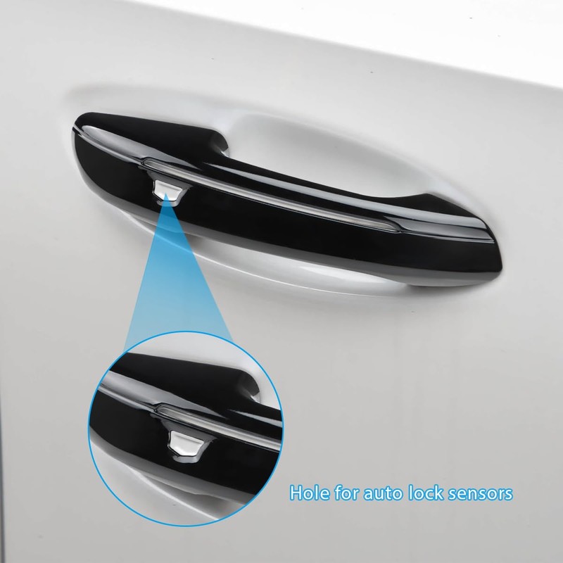 DLOVEG Exterior Door Handle Cover Compatible for 2020 2021 2022