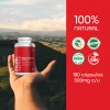Suplemento Goji Berry Orgnica 180 Cpsulas De 500 Mg 100