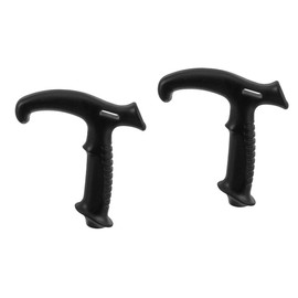 Healvian 2pcs Handmade Cane Handle Replacement for Walking Sticks Lightweight T Shape Grip for Enhanced Comfort and Stability for Men and Women Hiking Accessories