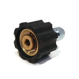 The ROP Shop | M22 FPT X 3/8" Quick Connect Plug for Spray Gun Inlets and Pump Outlets Coupler