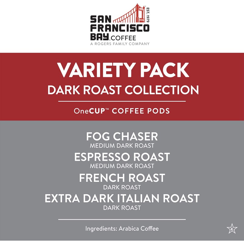San Francisco Bay Coffee - Dark Roast Variety Pack (40