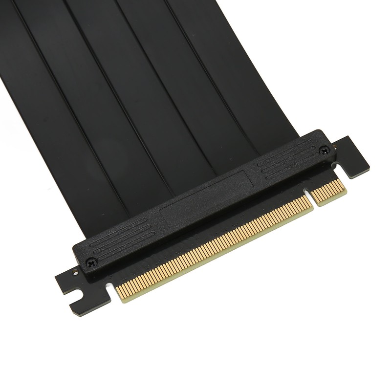 PCIE 3.0 16x Riser Cable High Speed Flexible 90 Degrees