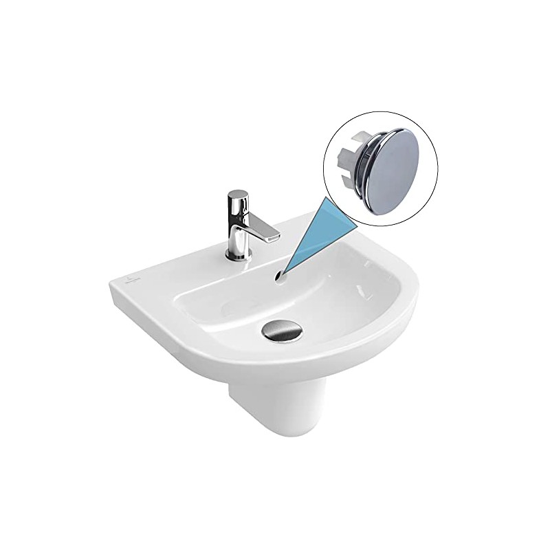 4 Pack Sink Basin Overflow Trim Ring Solid Bathroom Sink