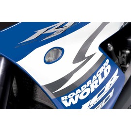 Hotbodies Racing CLR FLUSH MT TURNSIG - R1 Turn Signals R6 03-10, R6S 03-09, R1 02-10 - Y04R1-SIG-CLR