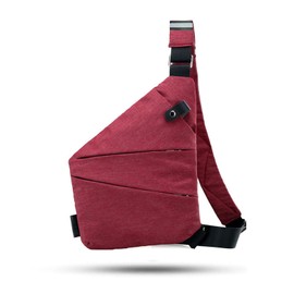 Crossbody Travel Bags for Women, New Theft Proof Safe Slim Sling Travel Purses, Personal Flex Bag for Men Women