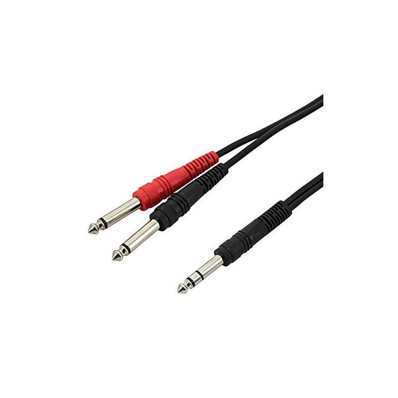 SWAMP Stereo 1/4" to Dual Mono 1/4" Cable - TRS