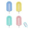 4 PCS Ice Lolly Moulds with Sticks, Ice Pop Moulds
