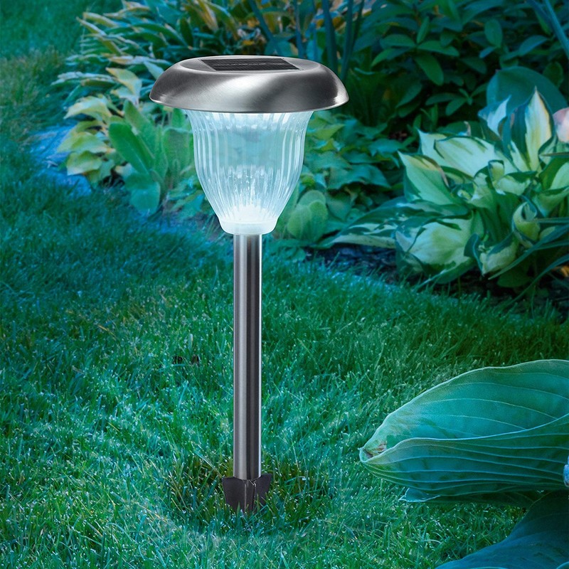 Esotec 102604 Solar LED Light Flower Light, Duo Colour, Plug-In