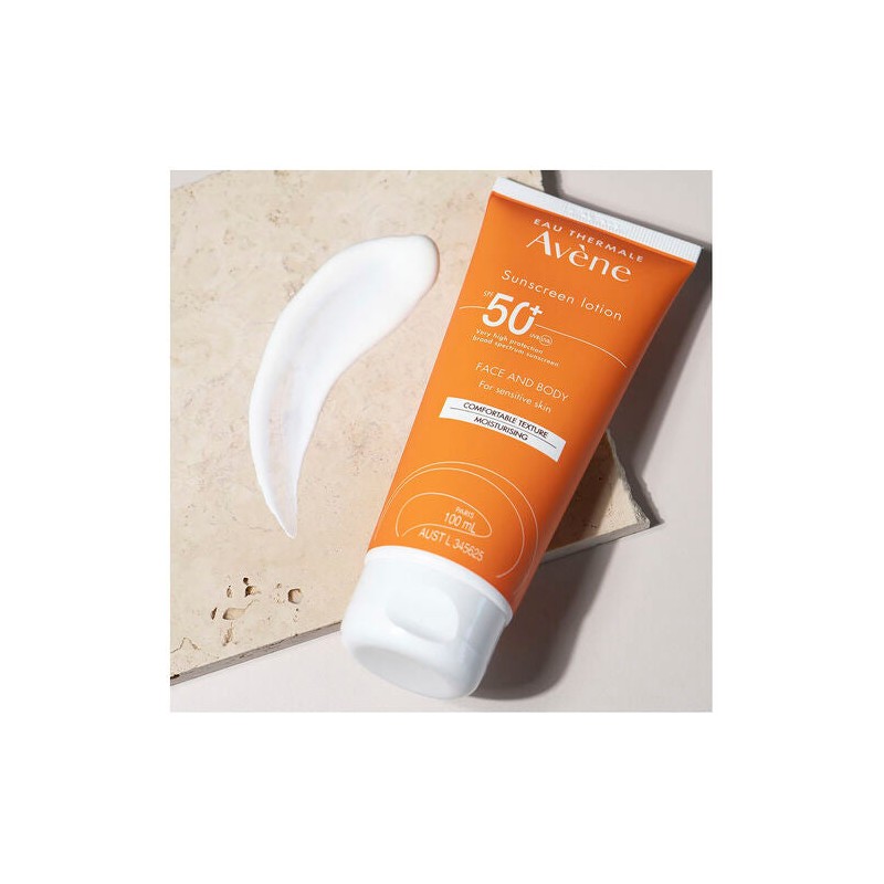Avène Avene Sunscreen Face & Body Lotion SPF 50+ 100mL