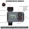 SUPVOX® Temporizador de Riego, Temporizador Programable de Agua con Retardo