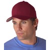 Flexfit Wooly 6-Panel Cap (6277) Maroon, L-XL