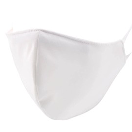 AENUANCE Cloth Mask, Ver3, Shape Stability, 3D Type, Nose Wire, For Adults, Made in Japan, Clense Antibacterial Fabric, Ag+ Silver Ion Antibacterial, Tagless, Normal Type, L Size