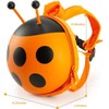 Mini Ladybug Baby Toddler Safety Harness backpack with Leash