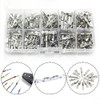 ZYWUOY 290Pcs Car Electrical Wire Terminal Pins Kit 1/1.5/1.8/2.2/2.8mm Connector