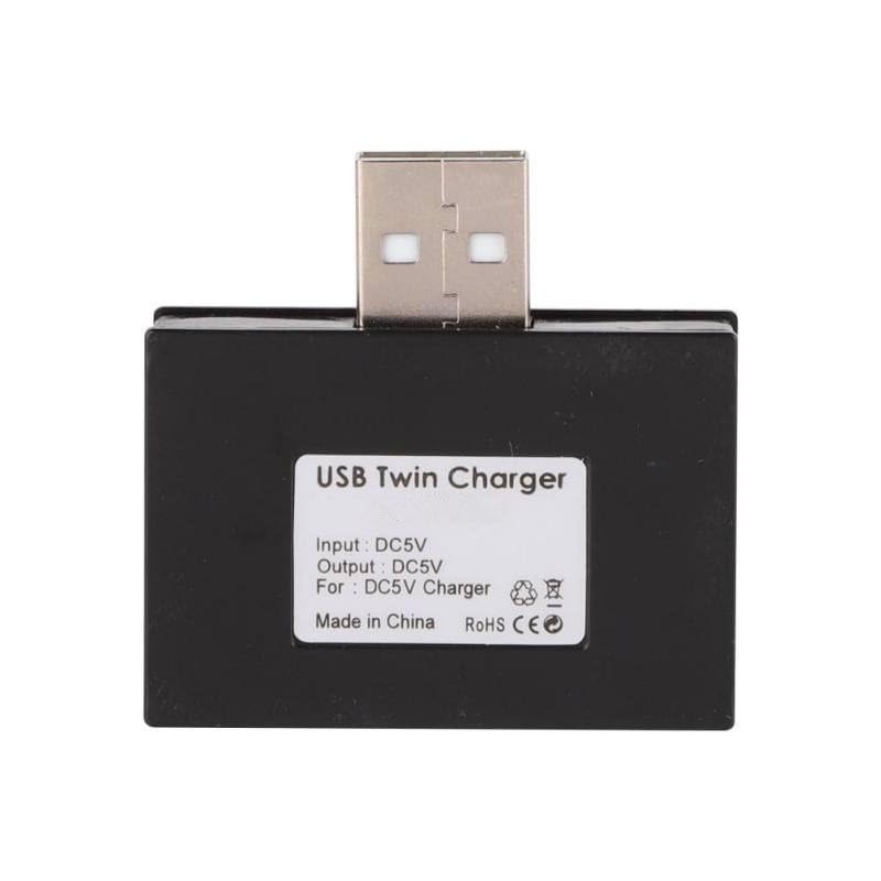 BUBUCAM Mini USB Hub 2 Ports USB 2.0 Splitter Charger