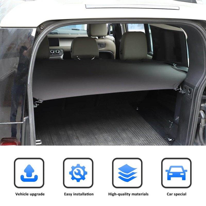 Trunk Cargo Cover for Land Rover Defender 110 2020-2025 Cargo