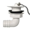 Drain Valve 3/4 Inch White 90° Loose
