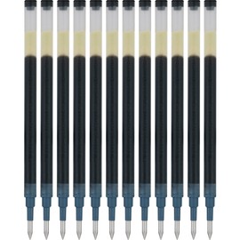 PILOT Pen G2 Gel Ink Refills For Rolling Ball Pens, Ultra Fine Point, 0.38mm, Black Ink, 12-Pack