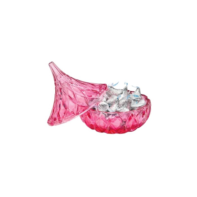 Godinger Glass Hershey Kiss Candy Servers, Candy Server, Holiday Dish