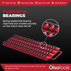 Olsa Tools Socket Organizer Tray - Portable Red Rail with