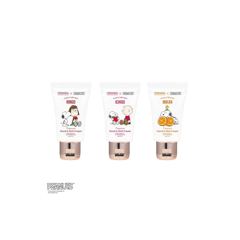 Fernanda Mini Hand & Nail Cream Fresh Set (Apple, Strawberry,