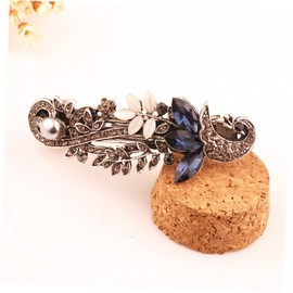 Ipetboom 4pcs French Hair Pins Vintage Spring Clips Retro Hair Clip for Women Elegant Party Celebration