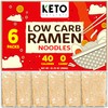 Keto Noodles Low Calorie Noodle (6 Packs) Healthy Keto Ramen