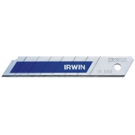 Irwin 10507104 Bi-Metal Blue Snap-Off Blade (18-Millimetre) -Pack of 50, Silver, 18 mm