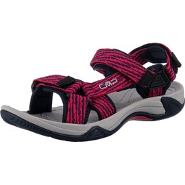 CMP KIDS HAMAL HIKING SANDAL, Sandalo Sportivo Unisex - Bambini e ragazzi, Fragola-Antracite, 40 EU